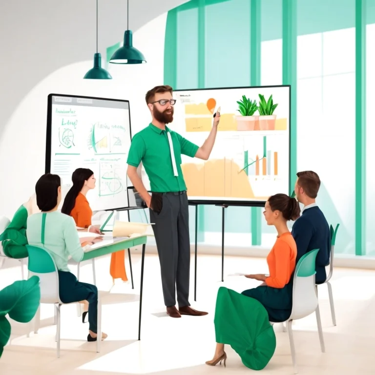 شخص يحقق نمو ذاتي في تدريب تحويل العقلية